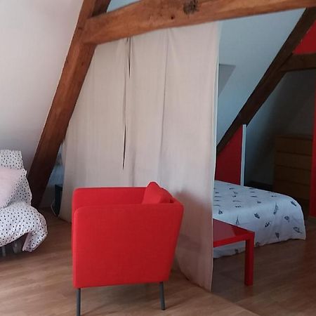 Apartamento Le Charme Du Chateau Les Andelys Exterior foto