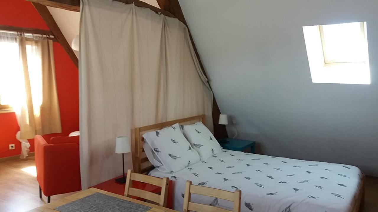 Apartamento Le Charme Du Chateau Les Andelys Exterior foto