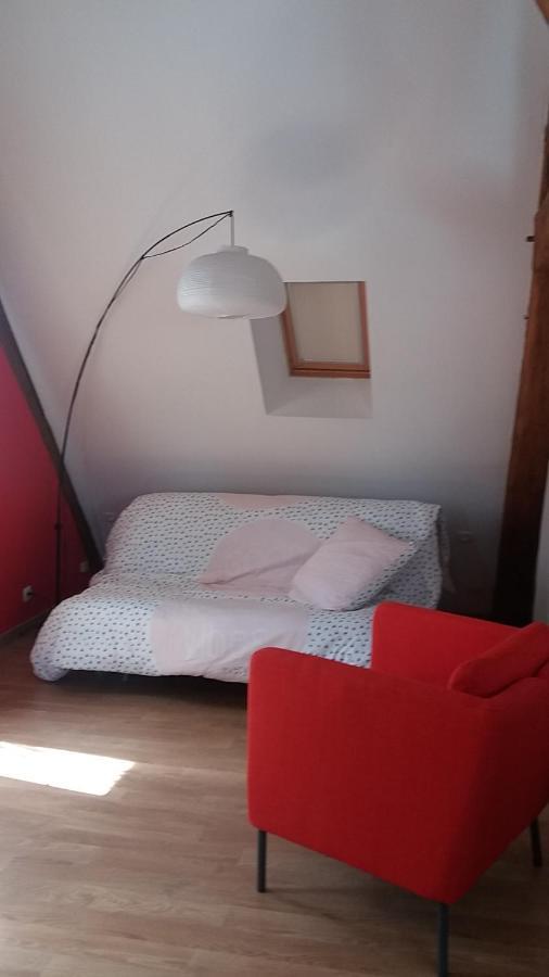 Apartamento Le Charme Du Chateau Les Andelys Exterior foto