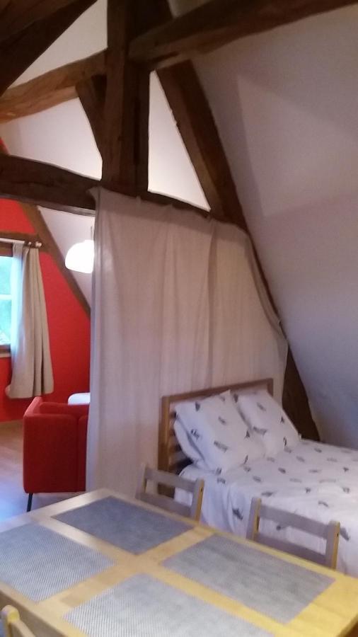 Apartamento Le Charme Du Chateau Les Andelys Exterior foto